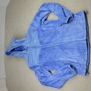 Free Country Women's Fleece Blue Hoodie‎ Jacket Size Small